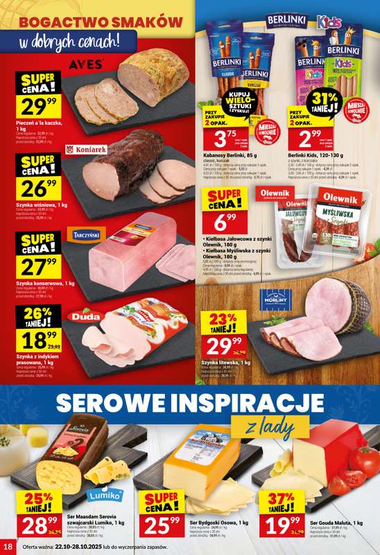 Twój Market - gazetka promocyjna Gazetka od środy 22.10 do wtorku 28.10 - strona 18