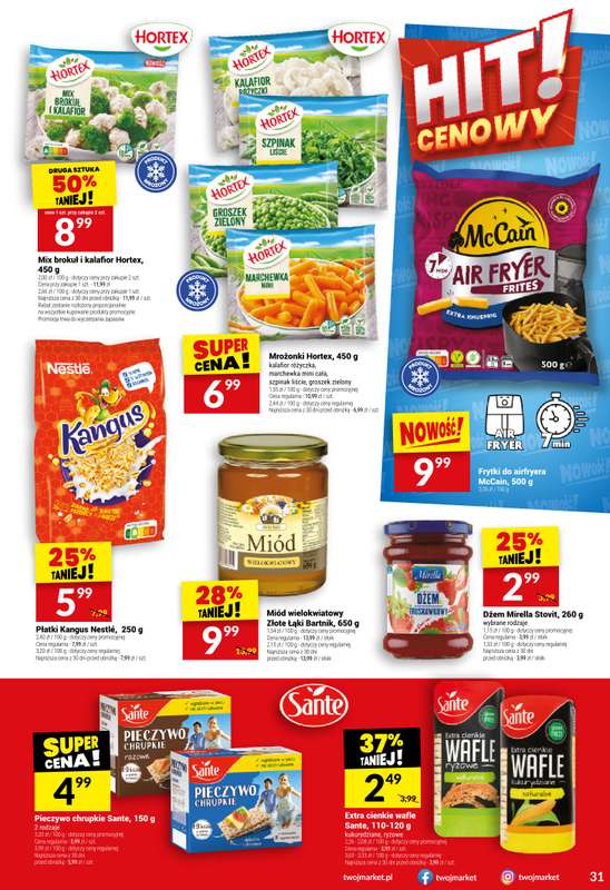 Twój Market - gazetka promocyjna Gazetka od środy 22.10 do wtorku 28.10 - strona 31