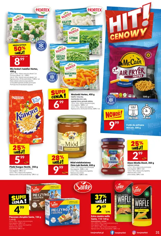 Twój Market - gazetka promocyjna Gazetka od środy 22.10 do wtorku 28.10 - strona 31
