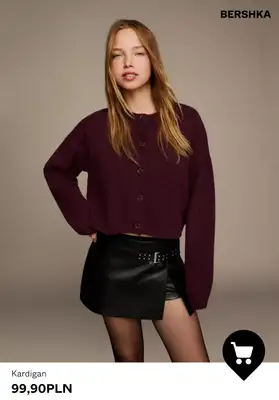 Bershka - gazetka promocyjna KARDIGANY damskie od 99,90 PLN od wtorku 21.10  - strona 8