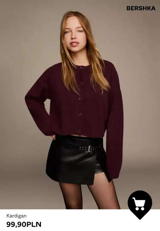 Bershka - gazetka promocyjna KARDIGANY damskie od 99,90 PLN od wtorku 21.10  - strona 8