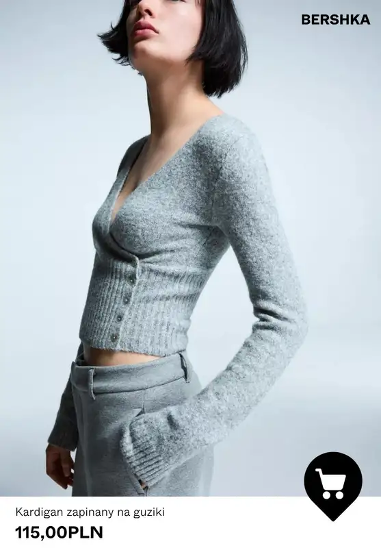 Bershka - gazetka promocyjna KARDIGANY damskie od 99,90 PLN   - strona 3