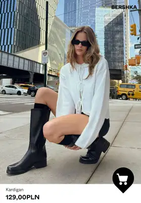 Bershka - gazetka promocyjna KARDIGANY damskie od 99,90 PLN od wtorku 21.10  - strona 7