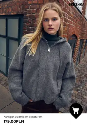 Bershka - gazetka promocyjna KARDIGANY damskie od 99,90 PLN od wtorku 21.10  - strona 6