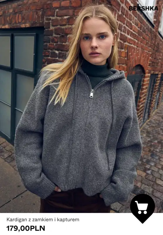 Bershka - gazetka promocyjna KARDIGANY damskie od 99,90 PLN od wtorku 21.10  - strona 6
