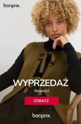 bonprix - gazetka promocyjna Nowości w SALE od wtorku 21.10 do poniedziałku 27.10 bonprix - gazetka promocyjna Nowości w SALE od wtorku 21.10 do poniedziałku 27.10