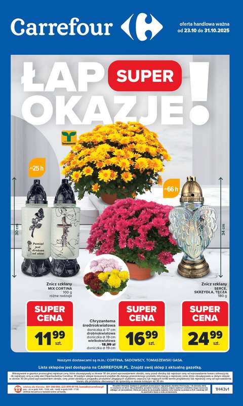 Carrefour - gazetka promocyjna Gazetka Łap super okazje od czwartku od czwartku 23.10 do piątku 31.10 - strona 24