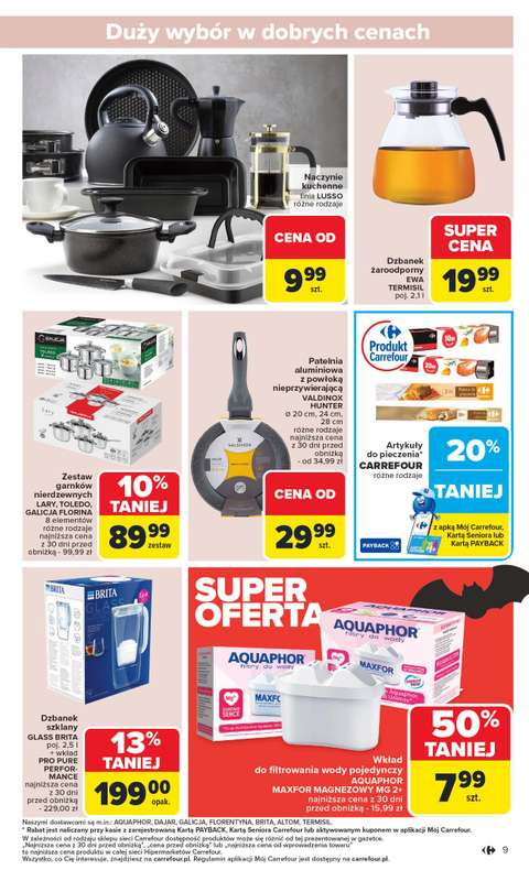 Carrefour - gazetka promocyjna Gazetka Łap super okazje od czwartku od czwartku 23.10 do piątku 31.10 - strona 9