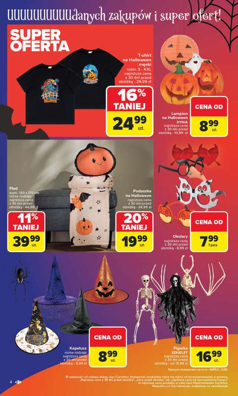 Carrefour - gazetka promocyjna Gazetka Łap super okazje od czwartku od czwartku 23.10 do piątku 31.10 - strona 4