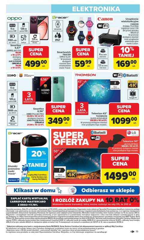 Carrefour - gazetka promocyjna Gazetka Łap super okazje od czwartku od czwartku 23.10 do piątku 31.10 - strona 19