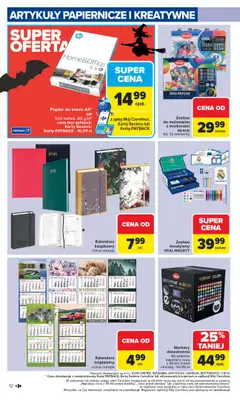 Carrefour - gazetka promocyjna Gazetka Łap super okazje od czwartku od czwartku 23.10 do piątku 31.10 - strona 12 Carrefour - gazetka promocyjna Gazetka Łap super okazje od czwartku od czwartku 23.10 do piątku 31.10 - strona 12