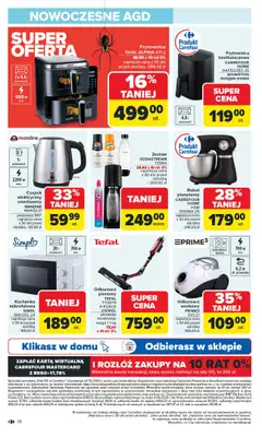 Carrefour - gazetka promocyjna Gazetka Łap super okazje od czwartku od czwartku 23.10 do piątku 31.10 - strona 18 Carrefour - gazetka promocyjna Gazetka Łap super okazje od czwartku od czwartku 23.10 do piątku 31.10 - strona 18