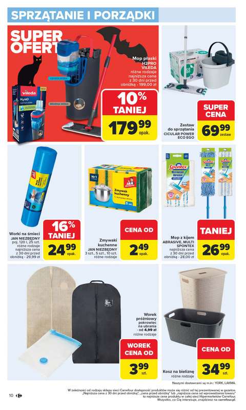 Carrefour - gazetka promocyjna Gazetka Łap super okazje od czwartku od czwartku 23.10 do piątku 31.10 - strona 10
