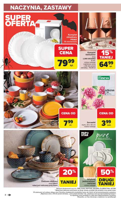 Carrefour - gazetka promocyjna Gazetka Łap super okazje od czwartku od czwartku 23.10 do piątku 31.10 - strona 8