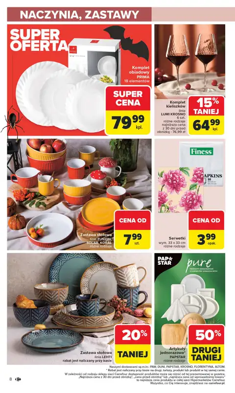Carrefour - gazetka promocyjna Gazetka Łap super okazje od czwartku od czwartku 23.10 do piątku 31.10 - strona 8