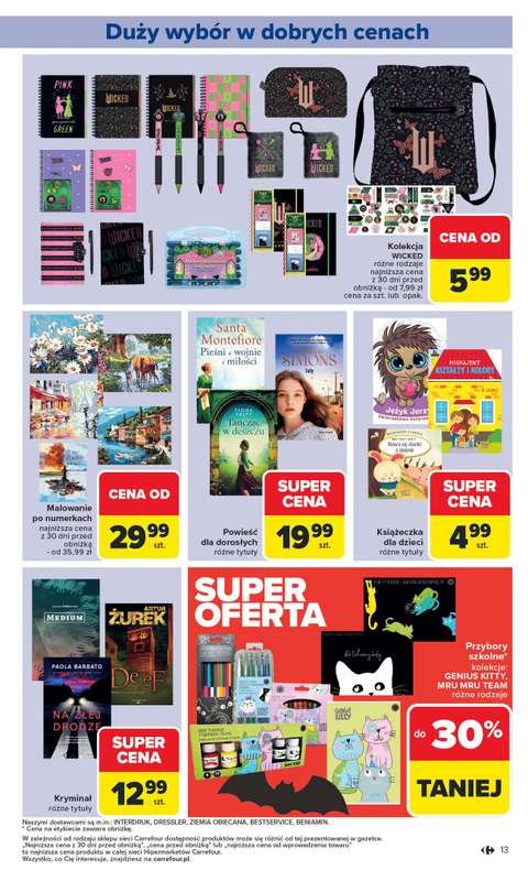 Carrefour - gazetka promocyjna Gazetka Łap super okazje od czwartku od czwartku 23.10 do piątku 31.10 - strona 13