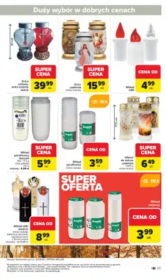 Carrefour - gazetka promocyjna Gazetka Łap super okazje od czwartku od czwartku 23.10 do piątku 31.10 - strona 23 Carrefour - gazetka promocyjna Gazetka Łap super okazje od czwartku od czwartku 23.10 do piątku 31.10 - strona 23