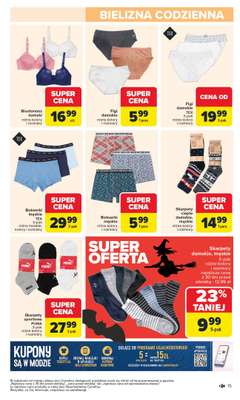Carrefour - gazetka promocyjna Gazetka Łap super okazje od czwartku od czwartku 23.10 do piątku 31.10 - strona 15