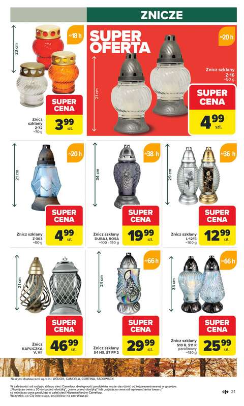 Carrefour - gazetka promocyjna Gazetka Łap super okazje od czwartku od czwartku 23.10 do piątku 31.10 - strona 21