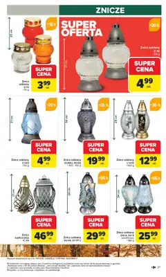 Carrefour - gazetka promocyjna Gazetka Łap super okazje od czwartku od czwartku 23.10 do piątku 31.10 - strona 21 Carrefour - gazetka promocyjna Gazetka Łap super okazje od czwartku od czwartku 23.10 do piątku 31.10 - strona 21