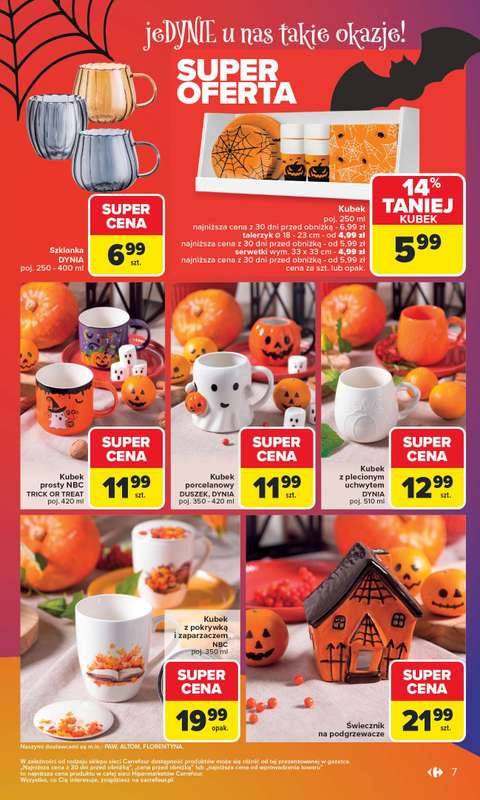 Carrefour - gazetka promocyjna Gazetka Łap super okazje od czwartku od czwartku 23.10 do piątku 31.10 - strona 7