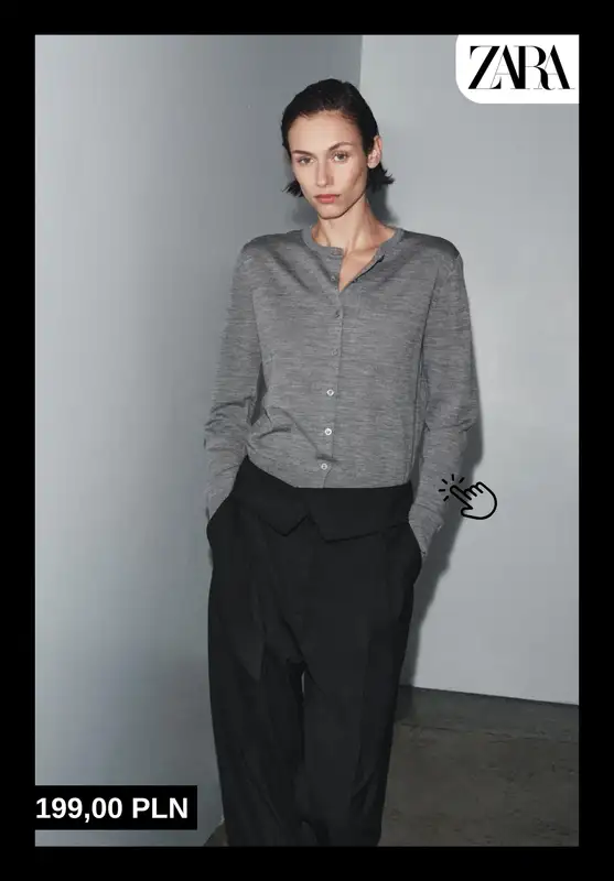 Zara - gazetka promocyjna Swetry z wełny i kaszmiru dla niej od wtorku 21.10  - strona 6