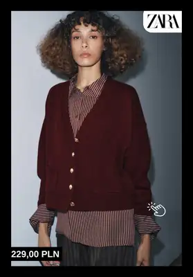 Zara - gazetka promocyjna Swetry z wełny i kaszmiru dla niej od wtorku 21.10  - strona 9