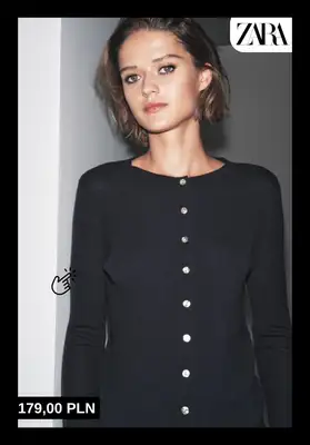 Zara - gazetka promocyjna Swetry z wełny i kaszmiru dla niej od wtorku 21.10  - strona 3