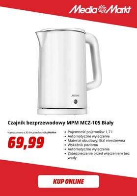 Media Markt - gazetka promocyjna Czajniki elektryczne już od 70 zł od wtorku 21.10 do poniedziałku 03.11 - strona 3
