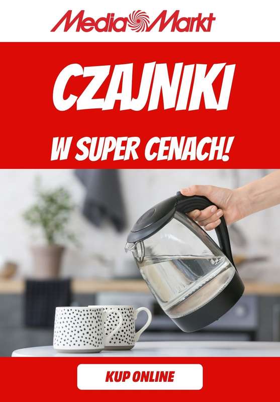 Media Markt - gazetka promocyjna Czajniki elektryczne już od 70 zł od wtorku 21.10 do poniedziałku 03.11