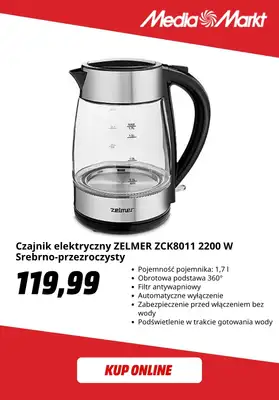 Media Markt - gazetka promocyjna Czajniki elektryczne już od 70 zł od wtorku 21.10 do poniedziałku 03.11 - strona 4 Media Markt - gazetka promocyjna Czajniki elektryczne już od 70 zł od wtorku 21.10 do poniedziałku 03.11 - strona 4
