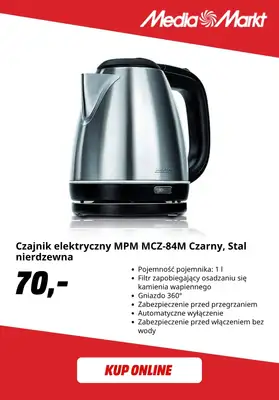 Media Markt - gazetka promocyjna Czajniki elektryczne już od 70 zł od wtorku 21.10 do poniedziałku 03.11 - strona 2 Media Markt - gazetka promocyjna Czajniki elektryczne już od 70 zł od wtorku 21.10 do poniedziałku 03.11 - strona 2