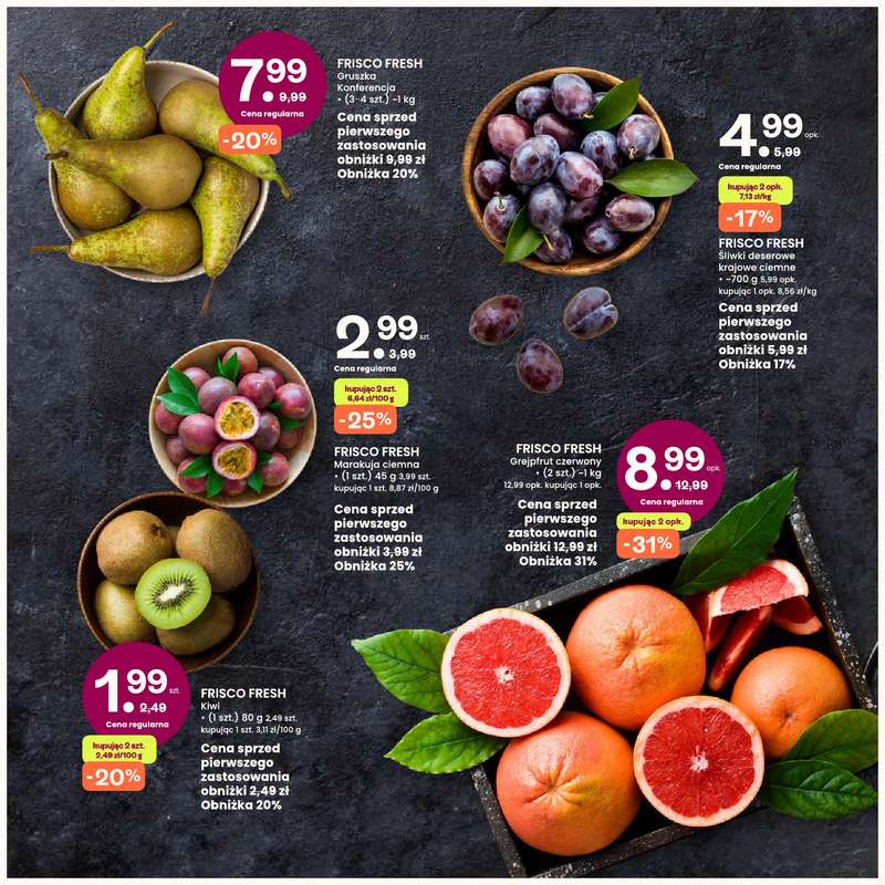 Frisco - gazetka promocyjna Gazetka od wtorku 21.10 do niedzieli 02.11 - strona 5 Frisco - gazetka promocyjna Gazetka od wtorku 21.10 do niedzieli 02.11 - strona 5