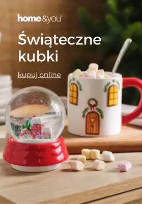 home&you - gazetka promocyjna Świąteczne kubki od wtorku 21.10 do niedzieli 02.11 home&you - gazetka promocyjna Świąteczne kubki od wtorku 21.10 do niedzieli 02.11