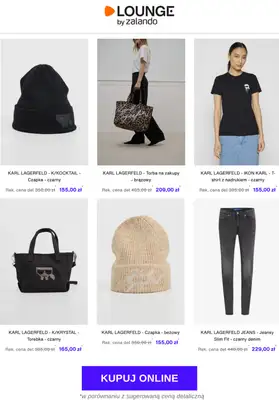Lounge by Zalando - gazetka promocyjna Do -75% KARL LAGERFELD - Kobiety od wtorku 21.10 do piątku 24.10 - strona 2