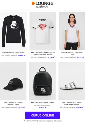Lounge by Zalando - gazetka promocyjna Do -75% KARL LAGERFELD - Kobiety od wtorku 21.10 do piątku 24.10 - strona 5