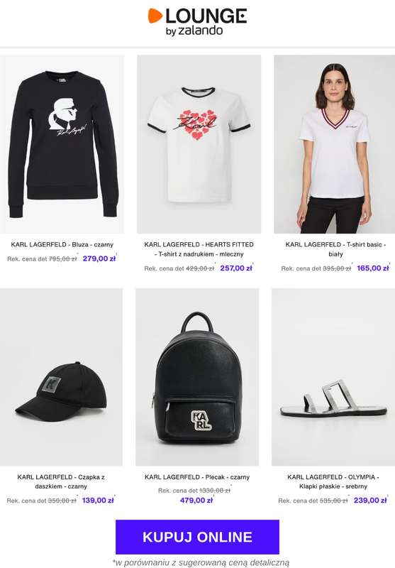 Lounge by Zalando - gazetka promocyjna Do -75% KARL LAGERFELD - Kobiety od wtorku 21.10 do piątku 24.10 - strona 5