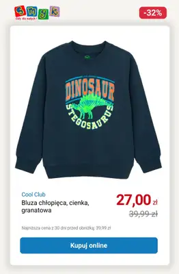 Smyk - gazetka promocyjna Jesienna wyprzedaż do -50% od wtorku 21.10  - strona 14 Smyk - gazetka promocyjna Jesienna wyprzedaż do -50% od wtorku 21.10  - strona 14