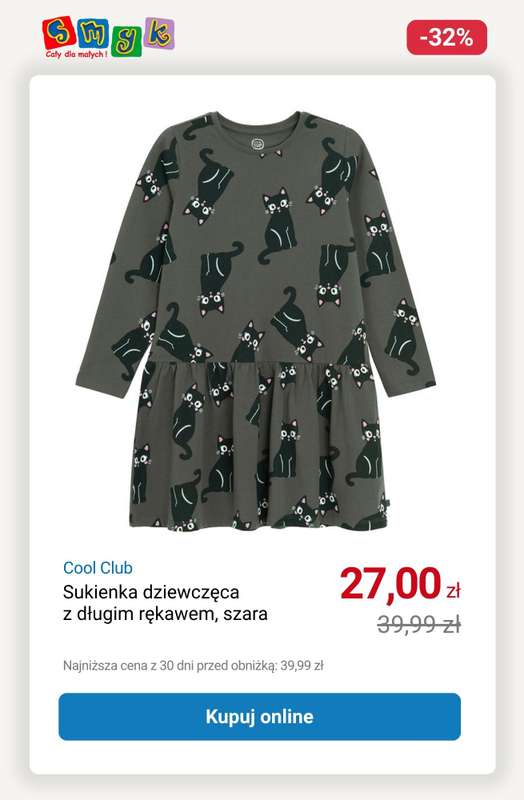 Smyk - gazetka promocyjna Jesienna wyprzedaż do -50% od wtorku 21.10  - strona 20
