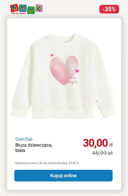 Smyk - gazetka promocyjna Jesienna wyprzedaż do -50% od wtorku 21.10  - strona 23