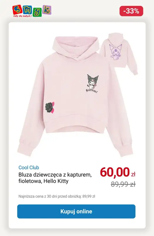 Smyk - gazetka promocyjna Jesienna wyprzedaż do -50% od wtorku 21.10  - strona 8