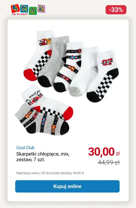 Smyk - gazetka promocyjna Jesienna wyprzedaż do -50% od wtorku 21.10  - strona 13