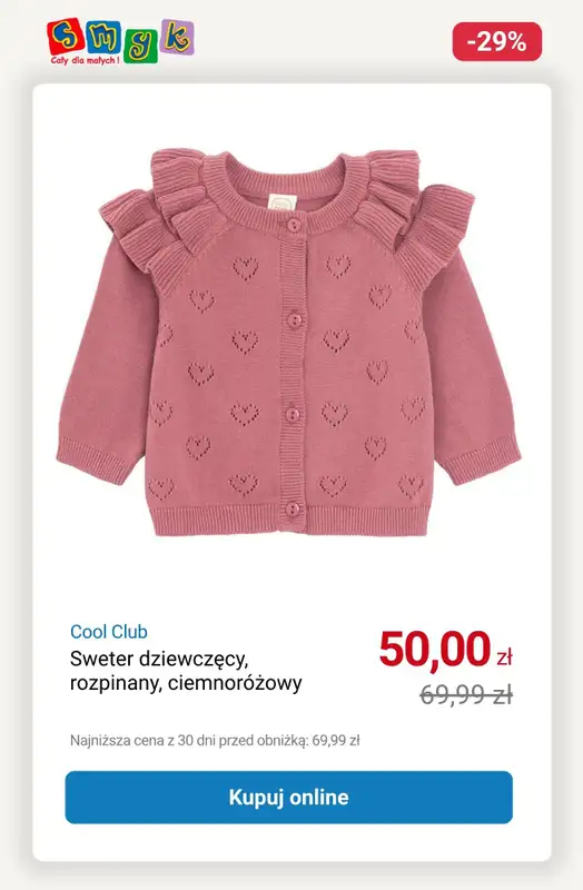 Smyk - gazetka promocyjna Jesienna wyprzedaż do -50% od wtorku 21.10  - strona 6