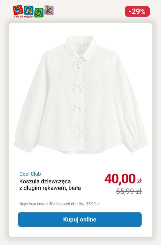 Smyk - gazetka promocyjna Jesienna wyprzedaż do -50% od wtorku 21.10  - strona 24