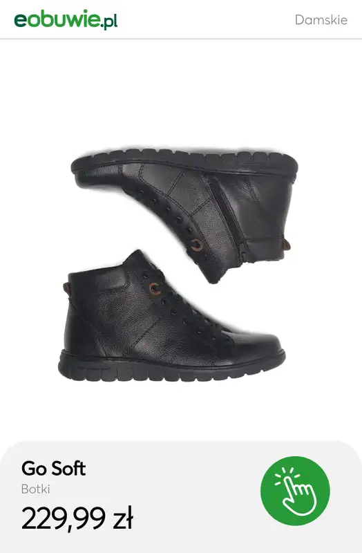 eobuwie.pl - gazetka promocyjna Botki skórzane dla niej – już od 174,99 zł od wtorku 21.10  - strona 13