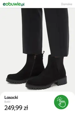 eobuwie.pl - gazetka promocyjna Botki skórzane dla niej – już od 174,99 zł od wtorku 21.10  - strona 2