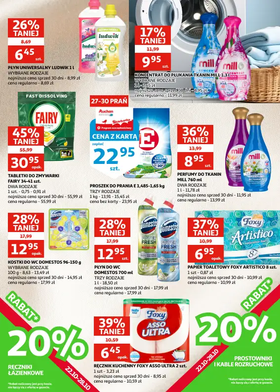Auchan - gazetka promocyjna Gazetka Racibórz od środy 22.10 do wtorku 28.10 - strona 25