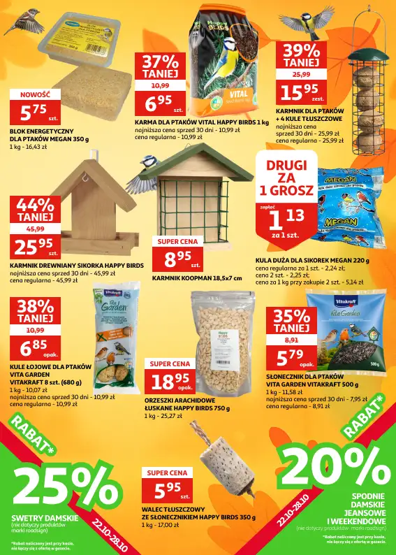 Auchan - gazetka promocyjna Gazetka Racibórz od środy 22.10 do wtorku 28.10 - strona 23
