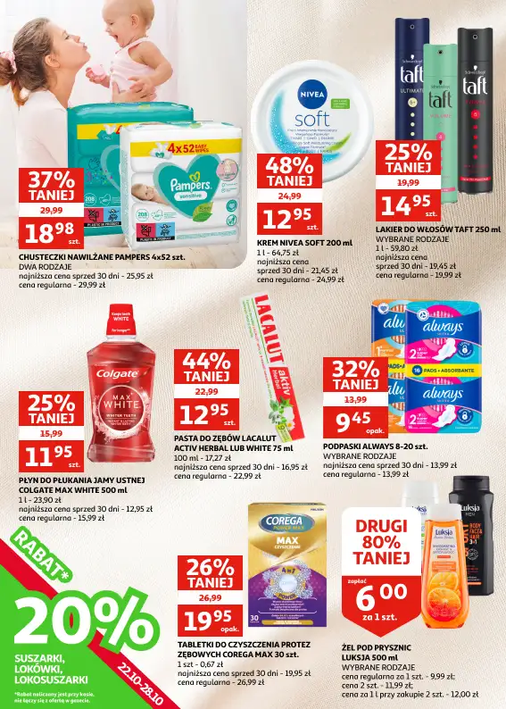 Auchan - gazetka promocyjna Gazetka Zielona Góra od środy 22.10 do wtorku 28.10 - strona 24