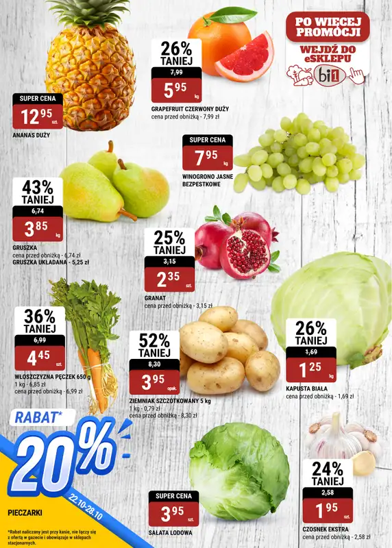 bi1 - gazetka promocyjna Gazetka Bielsko-Biała, Czeladź, Legnica, Wałbrzych od środy 22.10 do wtorku 28.10 - strona 10